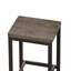 Ensemble de table de salle à manger de conception moderne avec 3 tabourets, facile à assembler et peu encombrant-1415901384