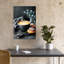 Cozy Coffee and Cannelle Rolls, art floral contemporain d'automne-129144016
