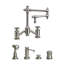 Towson Bridge Faucet - 12" Articulated Spout-795599953