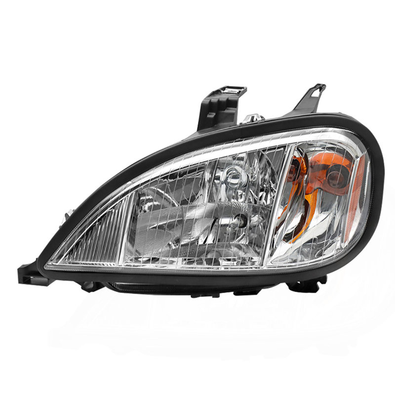 Chrome Halogen Headlights Assembly Compatible With Freightliner Columbia 2004-2017 Driver Side