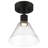 Southglenn Glass Semi Flush Mount-97743762