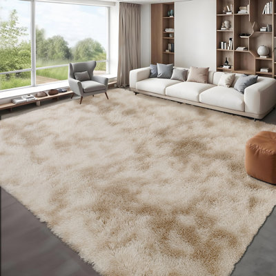 Rectangle Beladora Large Area Rug High-Pile Plush Shag Rug Perfect for Living Rooms, Bedrooms, Dining Rooms