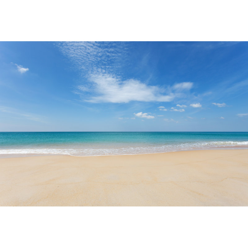 Tropical Andaman Seascape - Wrapped Canvas Print, 30cm H x 46cm W x 3.8cm D