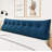 Sit-up Back Comfort Velvet Headboard Wedge Reading Pillow Triangular Backrest Back Support-56420203-56420206