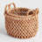 Louella Rattan Basket Set With Handles