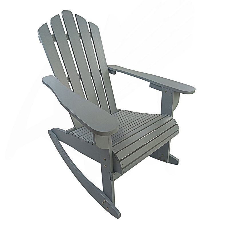 Chaise Adirondack inclinable en bois