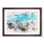 Mountains in New Zealand - Framed Print-56915403-56915407