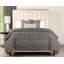Ensemble de housse de couette 100% coton Siscovers Mesa Onyx-116833750