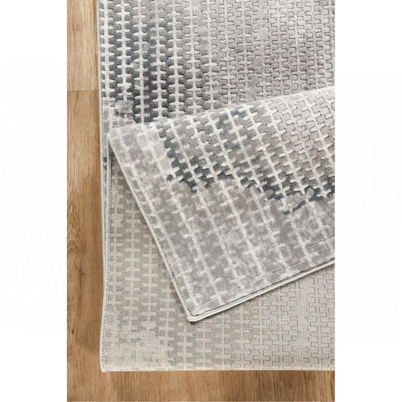 Gray Area Rug, Runner 2'7" x 9'10"