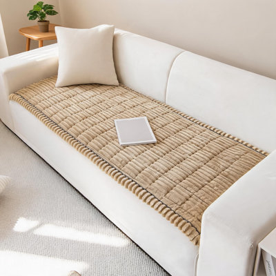 Housse antidérapante antidérapante pour canapé pour chien, housse de coussin de protection de meuble lavable