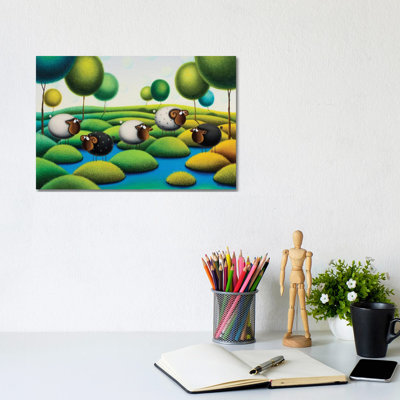 Summertime by Gabriela Elgaafary - Wrapped Canvas Print