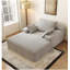 Chaise longue, méridienne surdimensionnée, canapé-lit rembourré, canapé-lit, chaises de lecture, canapés moelleux en fausse fourrure, canapés pour le salon, gris-2006210295
