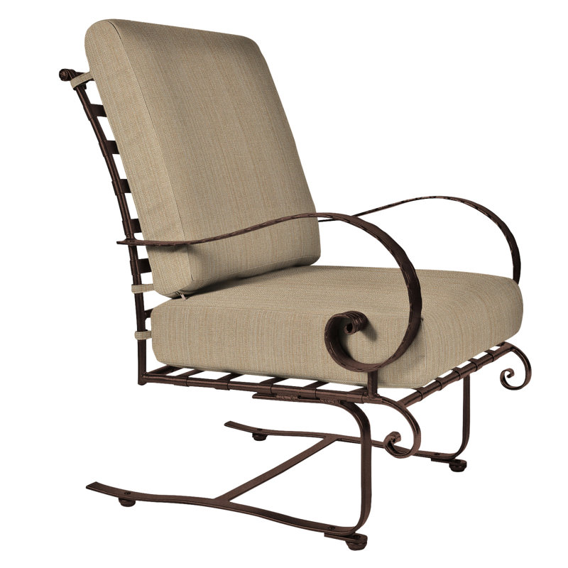 Classico Outdoor Lounge Chair, Copper Creek, Adena Shale