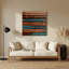Art mural brun en métal Southwestern-793696867