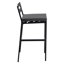 Tabouret de bar Chelsea Patio avec structure en aluminium thermolaqué et coussin amovible-105653551