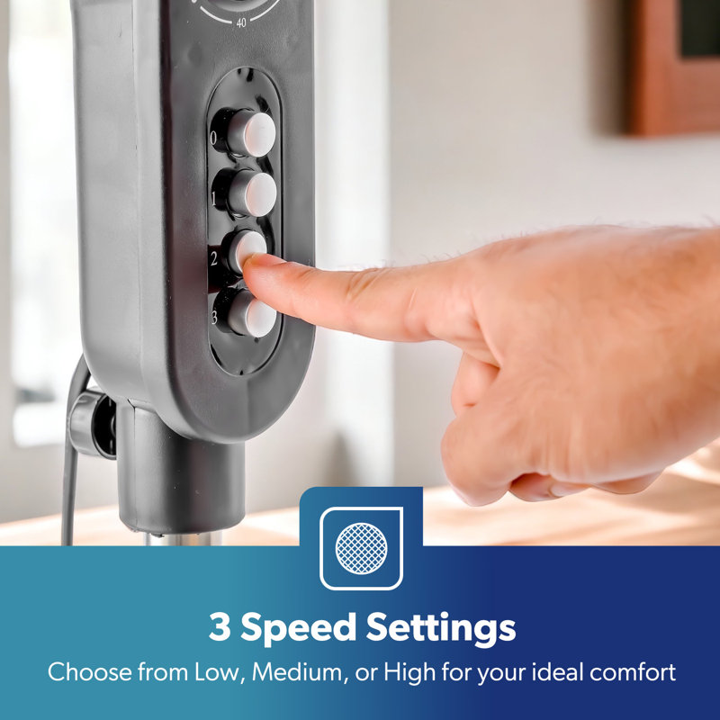 Geepas 16 inch Free Standing Oscillating Cooling Fan