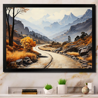 Route sinueuse Thorugh Mountain I