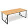 Rajibul Rectangular Outdoor Dining Table