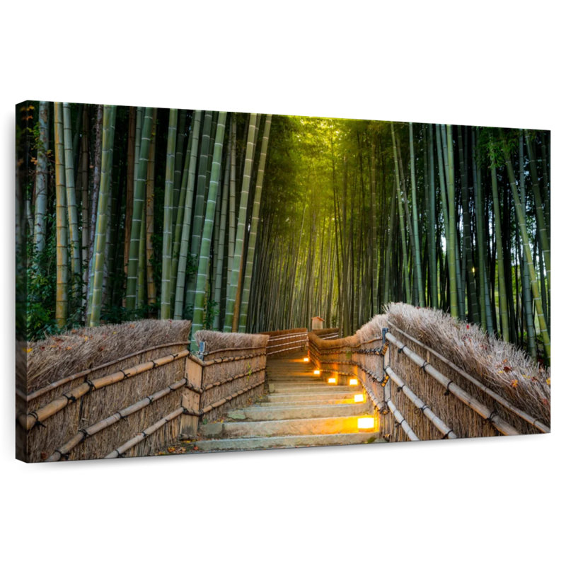 Forêt de bambous séchés, Sebbie, Arashiyama, H 16 po x l 24 po