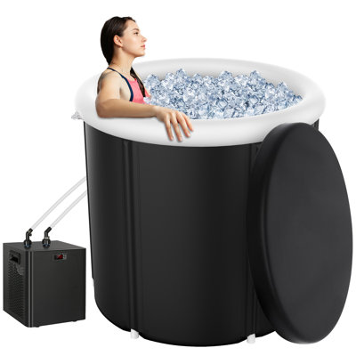 165-Gallon Capacity Foldable Ice Bath Tub