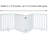 Huxley Wood Free Standing Pet Gate with a Pair of Support Feet-438322558-438321451