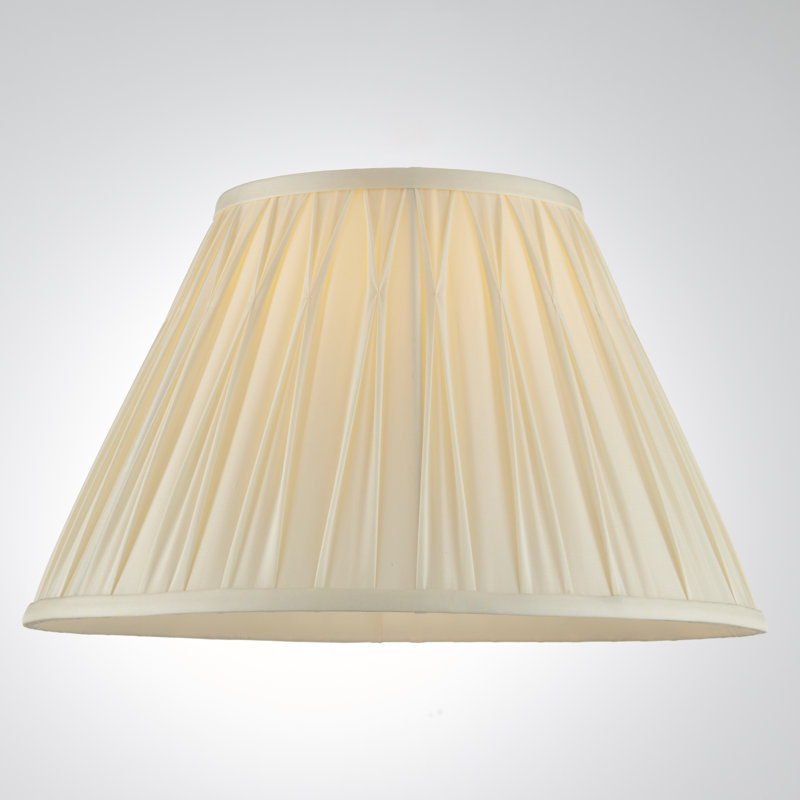 Silk Empire Lamp Shade, Ivory