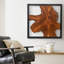 Handmade Rustic Abstract Wall Decor on Solid Wood