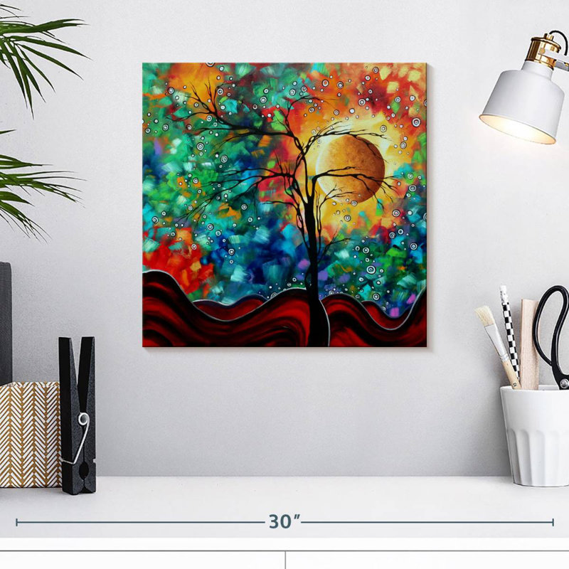 Harnek Bursting Forth, 16" H x 16" W