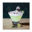«Bird Bathing in Cucumber Martini» par Lucia Heffernan - impression