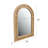 Brooklen Rattan Frame Arch Wall Mirror
