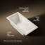Underscore Heated Bubblemassage Air Bath with Whirlpool Reversible Drain-1067068793