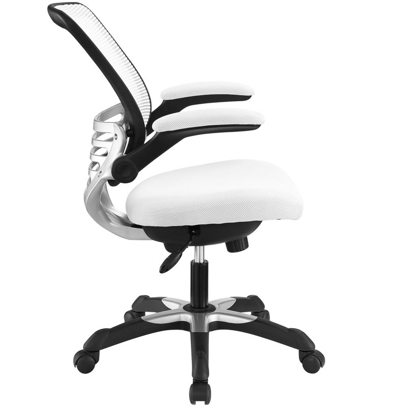 Modway Edge Task Chair, Mesh, White