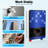 110V Electric Tankless Water Heater Wall Mounted Instantaneous Water Heater with Touch Screen 0.02-0.6 MPa Working Pressure