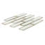 Athena 2" x 6" Glossy Glass Brick Mosaic Wall Tile-55594935