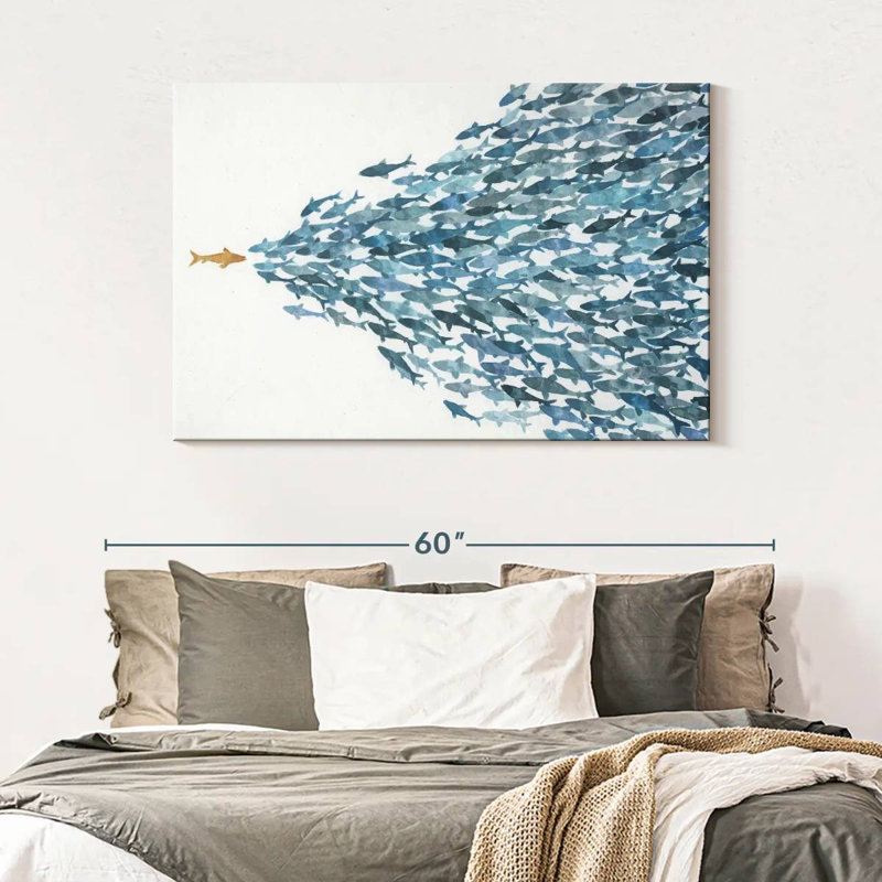 Brampt A New Direction, 32" H x 48" W