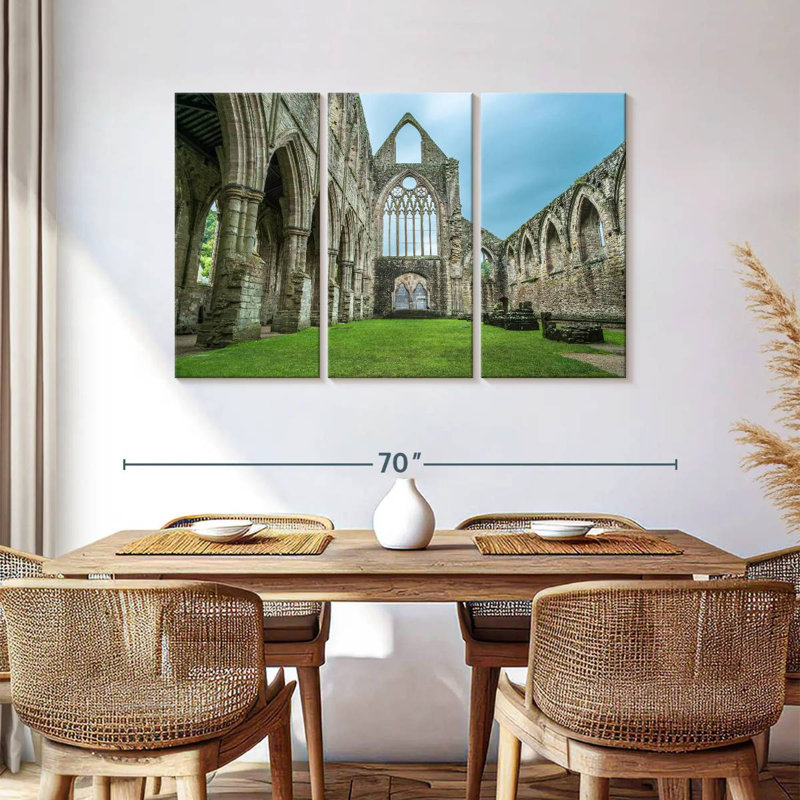Église abbatiale Nicci Tintern, H 36 po x l 57 po