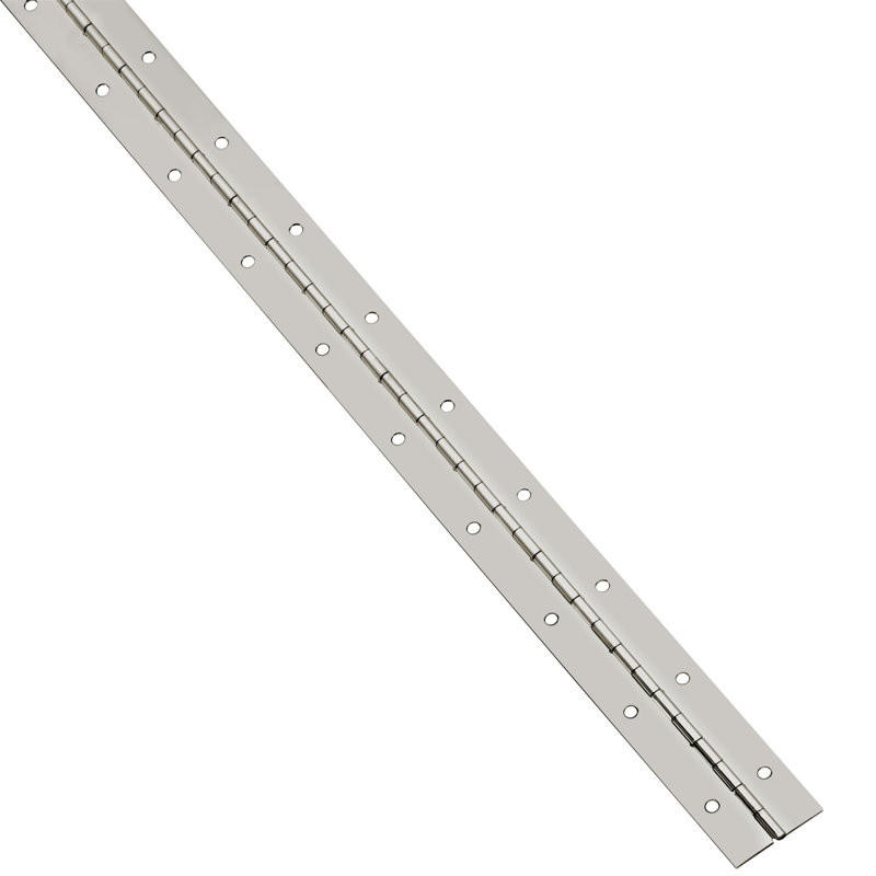Quincaillerie National - charnière continue - nickel