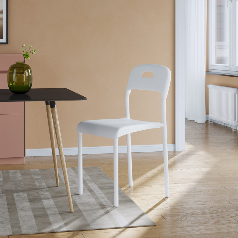 Upholstered Dining Chair, 1, White