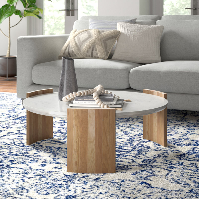 Loreto Genuine Marble Coffee Table