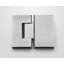 Porte de douche pivotante sans cadre l 58 po x H 78 po-90626013