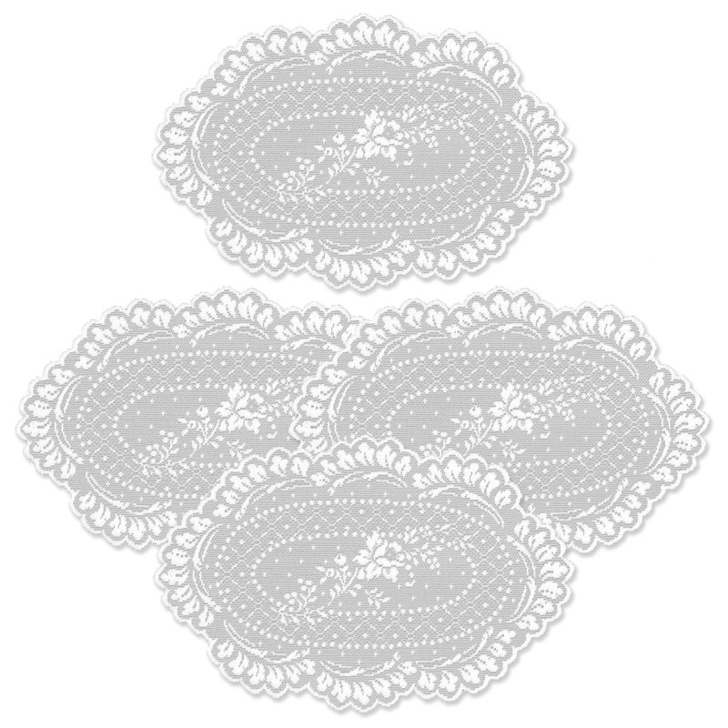 Napperon 8 po Cornelia, Blanc