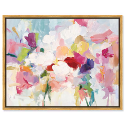 «Saturated Colors II Canvas Abstracts» par