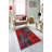 Stylish Woven Carpet 5.9 x 9.2 Feet, 100% Polyester, Antibacterial, Non-Slip Underside | 3D Digital Printing, Machine Washable (30-40°C) | Perfect for Living Rooms, Bedrooms & High-Traffic Areas, Durable & Easy Care-734271756