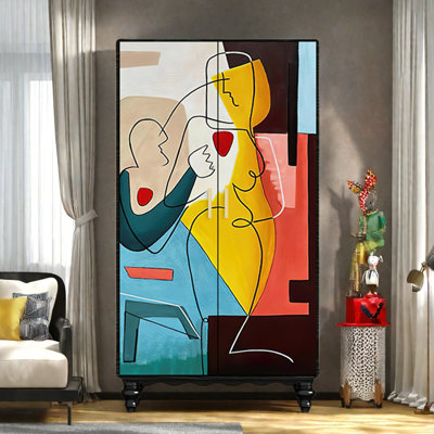 Garde-robe moderne pour chambre double