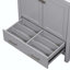 Meuble-lavabo simple 30 po avec plateau en résine Cordle-457287399