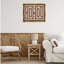 «Mosaic Style Howdy», art mural encadré sur toile flottante-1090839803-1090839800