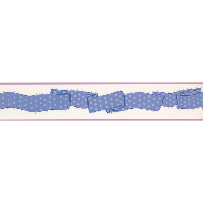 Bordure rayée, Violet / lilas