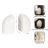Brookhart Two-Piece Marble Bookend Set