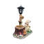 Mignon pot de fleurs pour le jardin Labrador