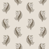 Morning Glory - Golden Botanical Wallpaper
